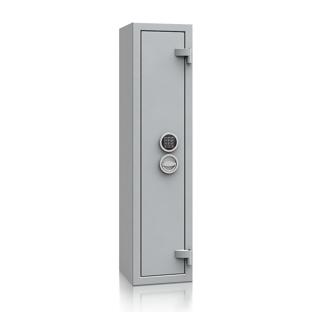 Waffenschrank Luzern WF 0 - 1250x300x300 / 89kg 55630 / Klasse 0 / RAL7035 / DIN R  / Elektronik STELLAR Basic
