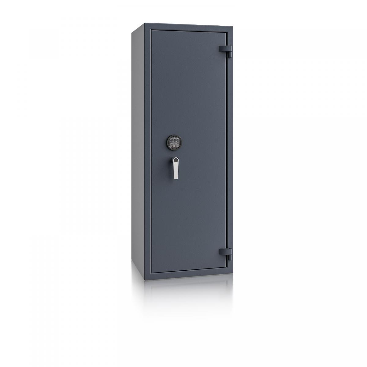 Waffenschrank Luzern WF MAX 1 - 1500x550x450 / 175kg 55631 / Klasse 0 / RAL7024 / Elektr. Basic / DIN R / ohne Trennw.
