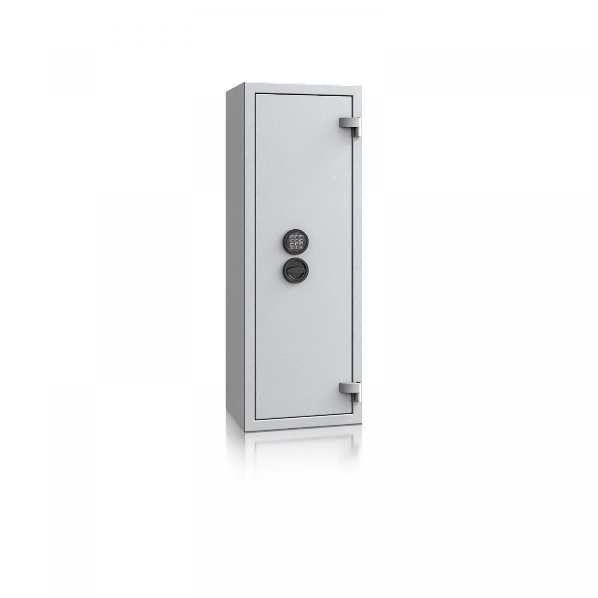 Waffenschrank Luzern WF 2 - 1250x450x350 / 122kg 55646 / Klasse 0 / RAL7035 / Elektr. Basic / DIN R