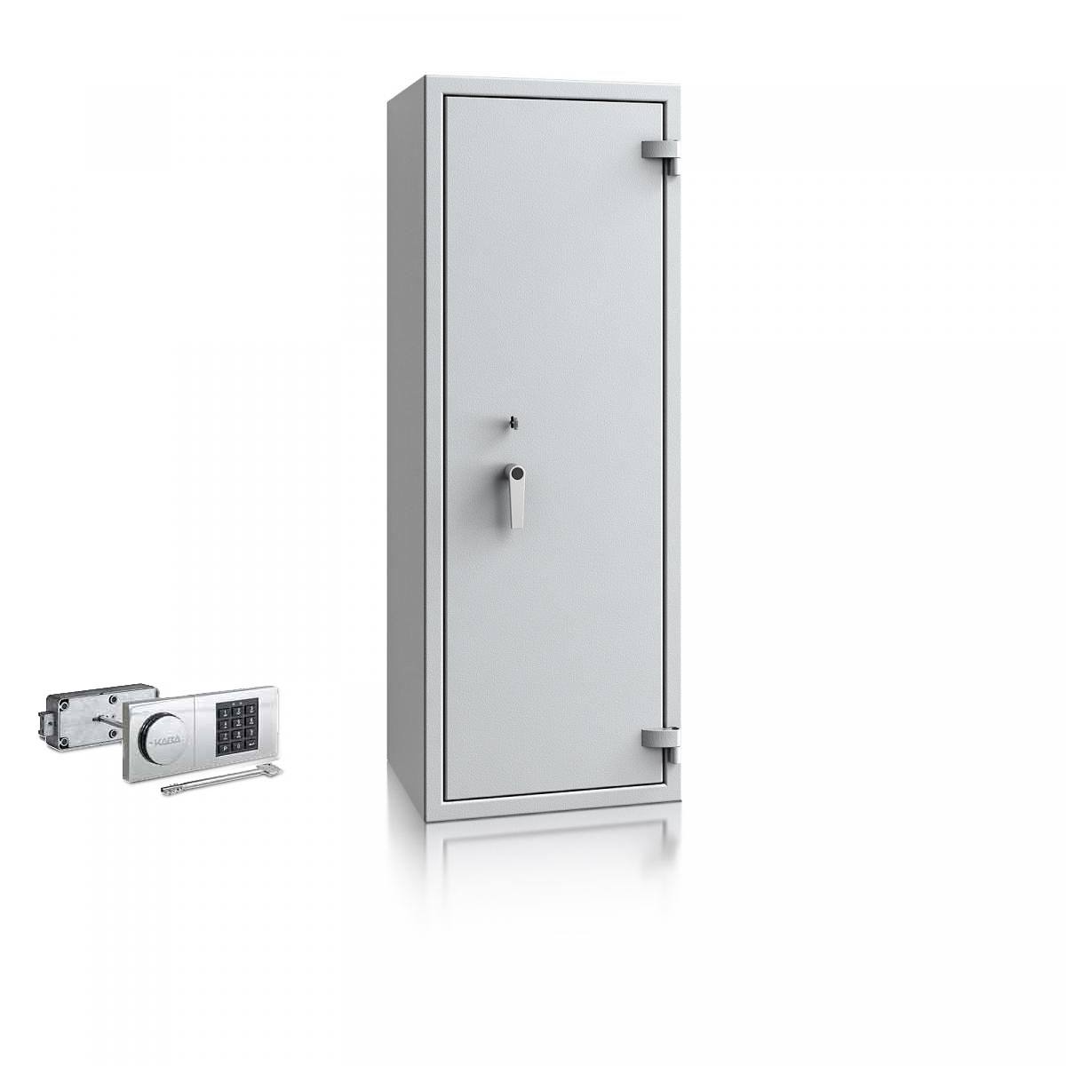 Waffenschrank St. Gallen WF MAX 1 - 1500x550x450 / 179kg 56466 / Klasse I / RAL7035 / Elektr. B90_Rev. / DIN R
