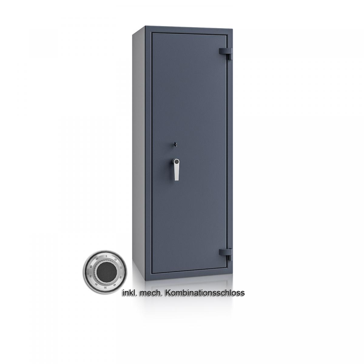 Waffenschrank St. Gallen WF MAX 1 - 1500x550x450 / 179kg 56466 / Klasse I / RAL7024 / mech.ZK / DIN R