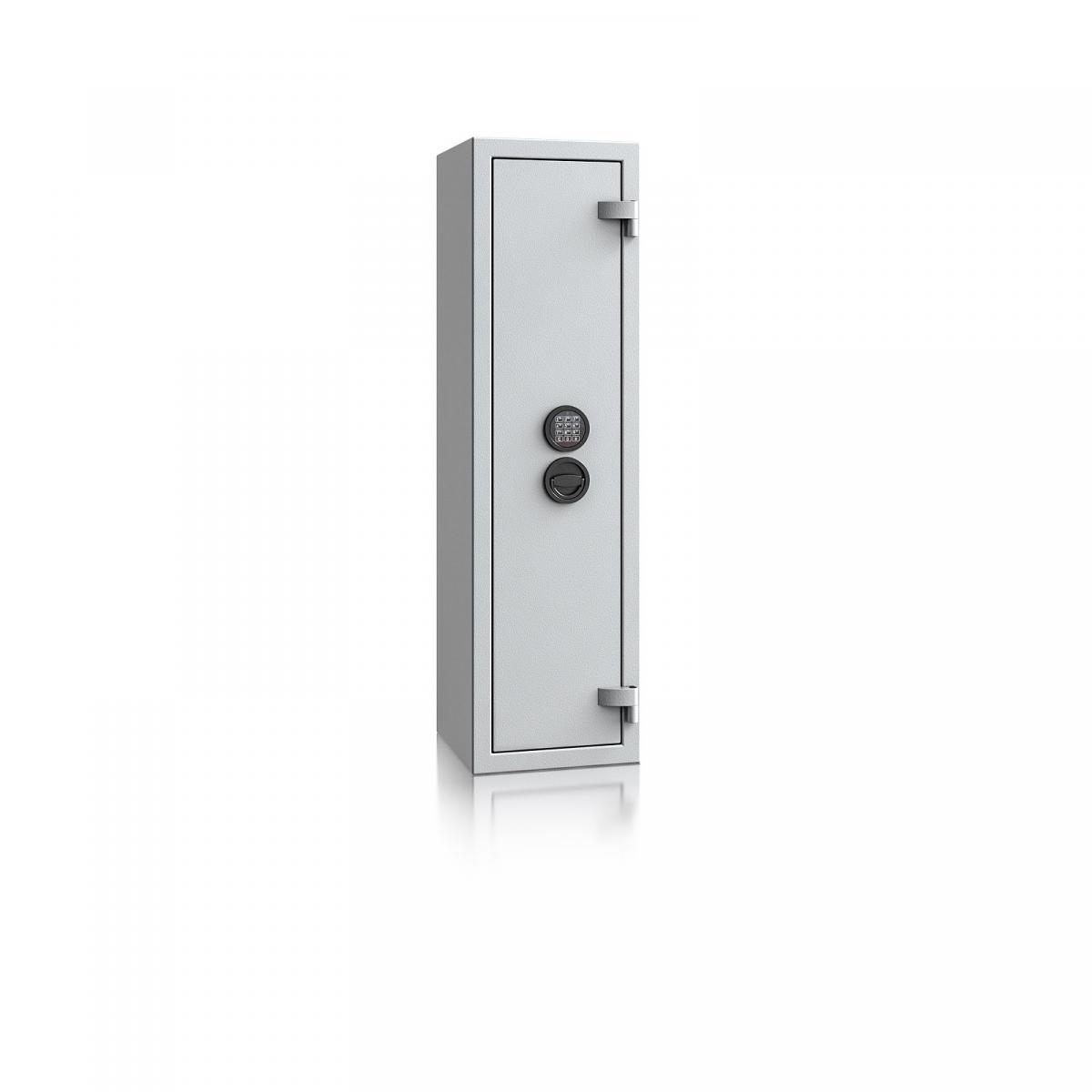 Waffenschrank St. Gallen WF 1 - 1250x350x350 / 109kg 56470 / Klasse I / RAL7035 / Elektr. Business / DIN R
