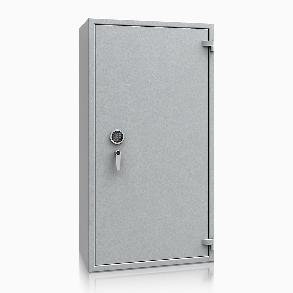 Waffenschrank St. Gallen WF MAX 5 - 1600x850x500 / 285kg 56476 / Klasse I / RAL7035 / DIN R / Elektronik STELLAR Basic
