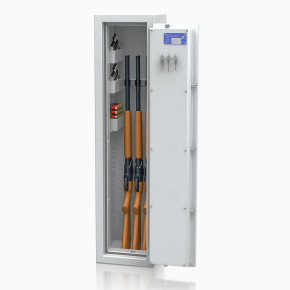 Waffenschrank Luzern WF 0 - 1250x300x300 / 89kg 55630 / Klasse 0 / RAL7035 / DIN R  / Elektronik STELLAR Basic