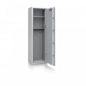 Waffenschrank Luzern WF 4 - 1500x450x350 / 145kg 55648 / Klasse 0 / RAL7035 / mech.ZK / DIN R