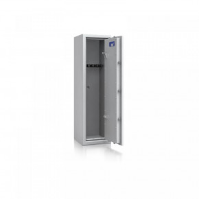Waffenschrank St. Gallen WF 1 - 1250x350x350 / 109kg 56470 / Klasse I / RAL7035 / Schlüssel / DIN R
