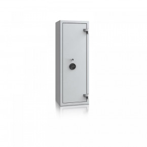 Waffenschrank St. Gallen WF 2 - 1250x450x350 / 109kg 56471 / Klasse I / RAL7035 / PRIMOR 3000 Elektronik / DIN R