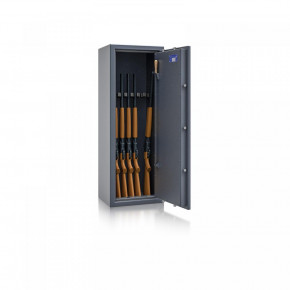 Waffenschrank St. Gallen WF 2 - 1250x450x350 / 109kg 56471 / Klasse I / RAL7024 / Elektr. Business / DIN R