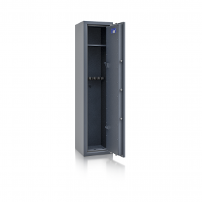 Waffenschrank St. Gallen WF 3 - 1500x350x350 / 131kg 56472 / Klasse I / RAL7024 / mech.ZK / DIN R
