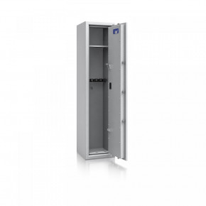 Waffenschrank St. Gallen WF 3 - 1500x350x350 / 131kg 56472 / Klasse I / RAL7035 / Elektr. Basic / DIN R