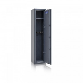 Waffenschrank St. Gallen WF 3 - 1500x350x350 / 131kg 56472 / Klasse I / RAL7024 / Schlüssel / DIN R