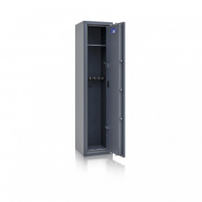 Waffenschrank St. Gallen WF 3 - 1500x350x350 / 131kg 56472 / Klasse I / RAL7024 / Elektr. Basic / DIN R