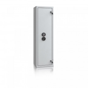 Waffenschrank St. Gallen WF 4 - 1500x450x350 / 150kg 56473 / Klasse I / RAL7035 / Elektr. Basic / DIN R