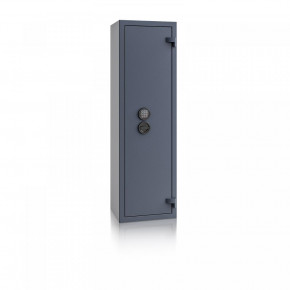 Waffenschrank St. Gallen WF 4 - 1500x450x350 / 150kg 56473 / Klasse I / RAL7024 / Elektr. Basic / DIN R