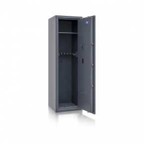 Waffenschrank St. Gallen WF 5 - 1500x450x450 / 170kg 56474 / Klasse I / RAL7024 / Elektr. Basic / DIN R
