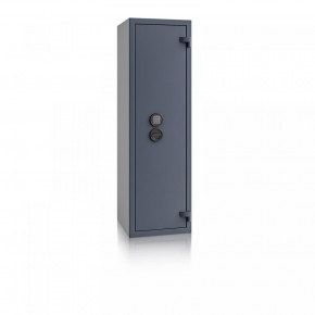 Waffenschrank St. Gallen WF 5 - 1500x450x450 / 170kg 56474 / Klasse I / RAL7024 / Elektr. Basic / DIN R