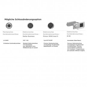 Konfigurator - Waffenschrank St. Gallen WF MAX