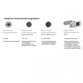 Konfigurator - Waffenschrank St. Gallen WF