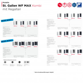 Konfigurator - Waffenschrank St. Gallen WF MAX Kombi